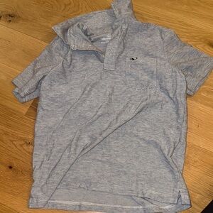 Boys vineyard vines  Gray Polo Shirt